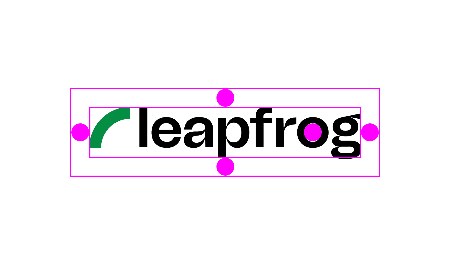 Logo spacing specification